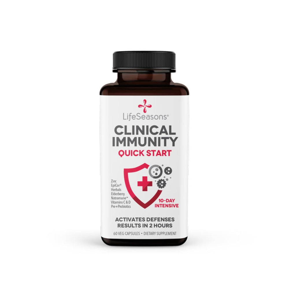 Clinical Immunity Quick-Start bottle and label