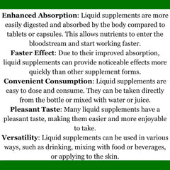 Glass of water with chlorophyll drops