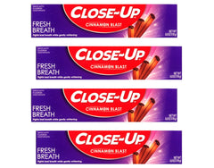Close-Up Fresh breath concept with toothpaste and mint