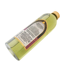Hyssop oil bottle on wooden surface, 250ml, prayer use