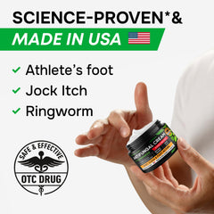 Clotrimazole 1% OTC antifungal cream in USA packaging