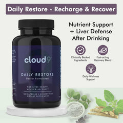 Cloud9 by Rebound daily restore scoop and mixing scene suggests easy daily use