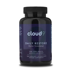 Cloud9 Daily Restore bottle – 120 capsules