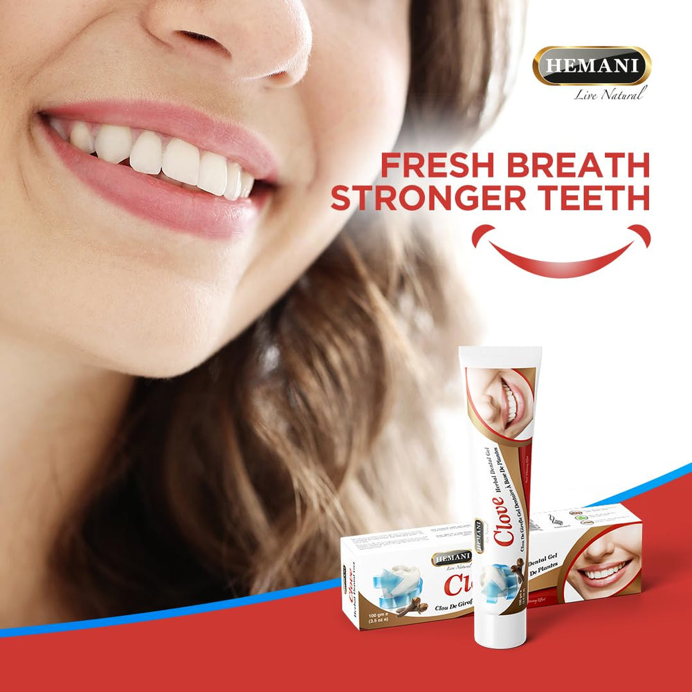 Clove Toothpaste 3.5 oz packaging and label