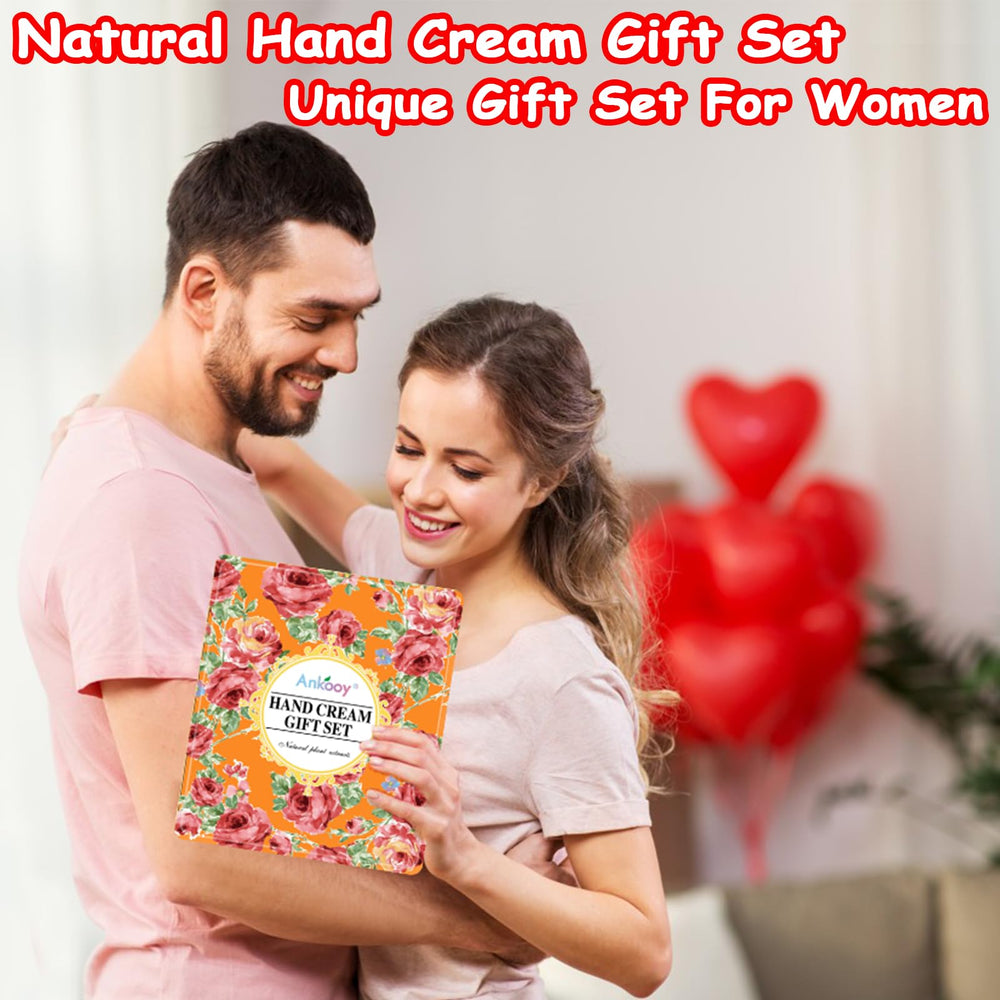 CMWGKBC hand cream set provides dry skin relief with non-greasy absorbent formula.