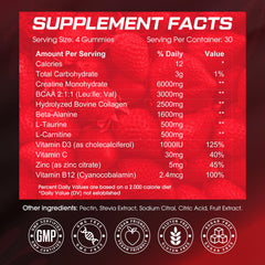 120-count bottle of CNFHDI Creatine Monohydrate Gummies