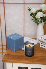 Coastal aroma featuring sage, sea salt, eucalyptus, jasmine, cedarwood