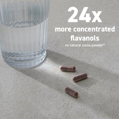 Ingredient chart and cocoa flavanols information
