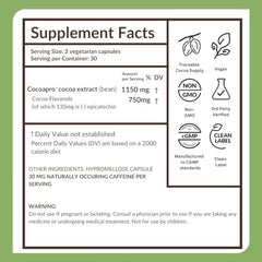 Natural caffeine content indicator on Memory+ packaging