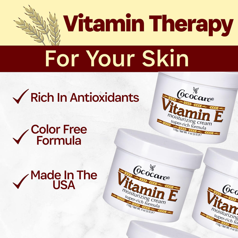 Close-up of applying Cococare Vitamin E moisturizing cream
