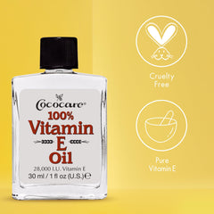 Made in USA, cruelty-free Vitamin E Oil