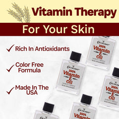 Skin tone and texture improved by Vitamin E Oil