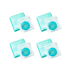 Cocofloss Woven Dental Floss packaging with 4 spools