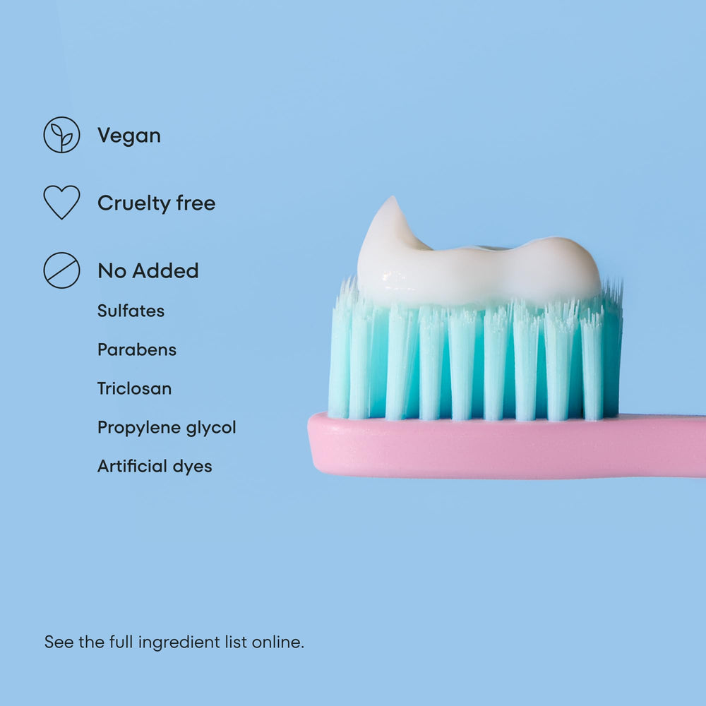Coconut oil infusion in toothpaste