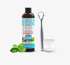 Coconut Mint Pulling Oil Mouthwash 237ml bottle front view
