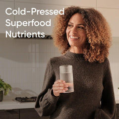 Close-up showing three softgels representing daily 3000 mg serving