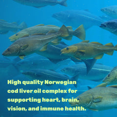 Bottle label featuring vitamins A and D3