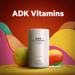 Daily serving of Codeage ADK vitamins capsule