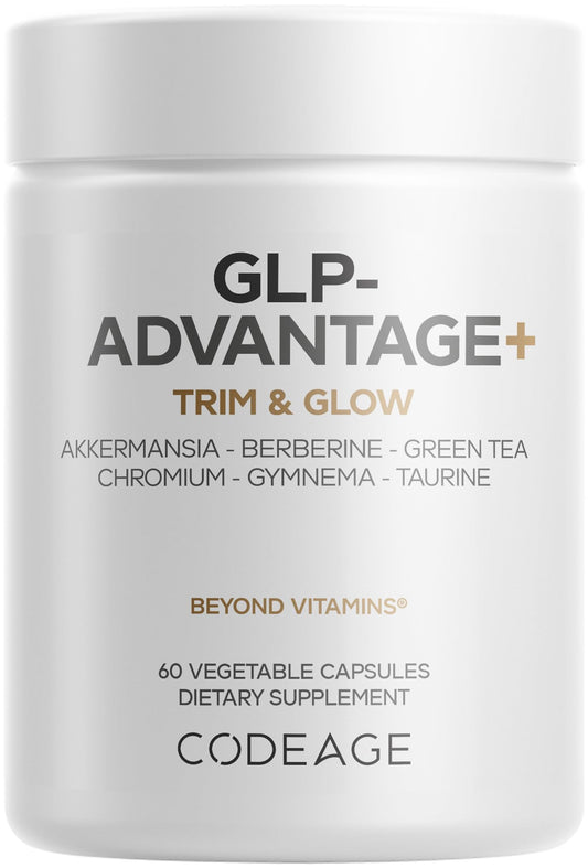 Codeage GLP-Advantage+ bottle front with label