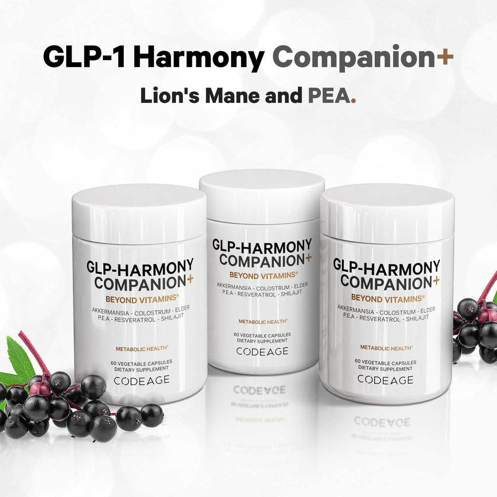 Product shot of Codeage GLP-Harmony Companion+ on white background