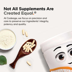 Codeage Hair Vitamins on a desk for routine wellness.