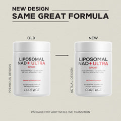 Ingredient highlights quercetin, betaine, and riboflavin in the NAD+ formula