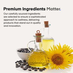 Liposomal delivery system graphic using non-GMO sunflower oil