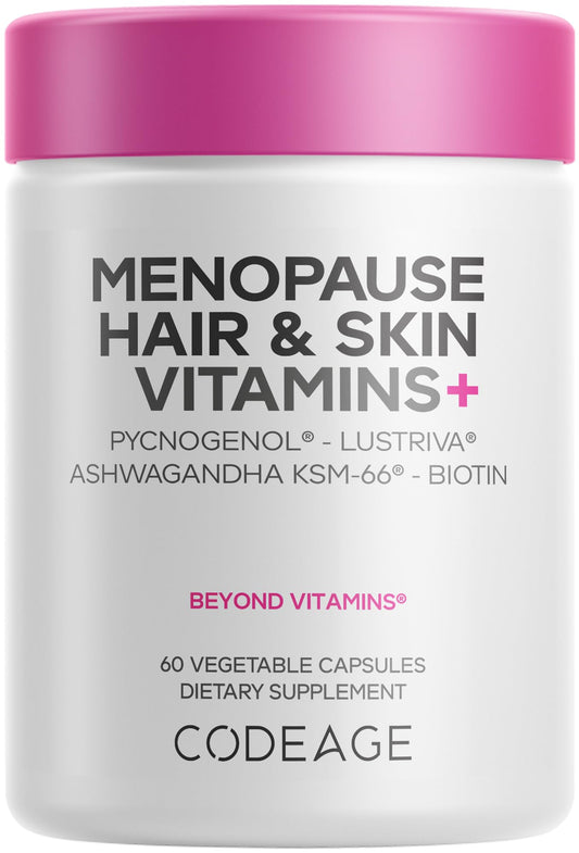 Codeage Menopause Hair & Skin Vitamins+ packaging