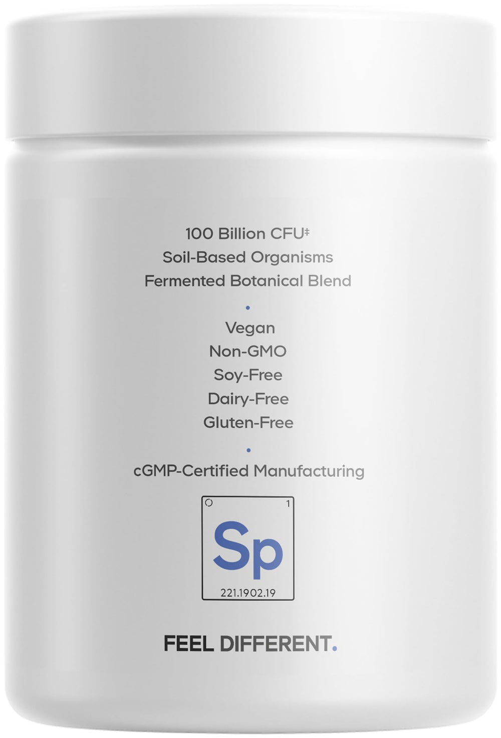 Codeage SBO Probiotic packaging box, travel-friendly design.