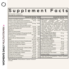 Whole foods blend with fruits and vegetables in the formula