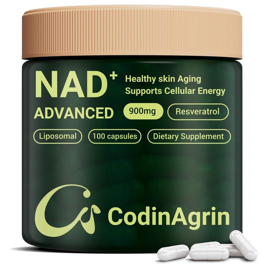CodinAgrin NAD+ supplement bottle front view