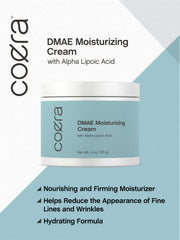 Coera DMAE Cream application scene shows smooth, even coverage