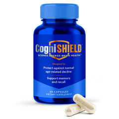 CogniSHIELD bottle 60-count hero image