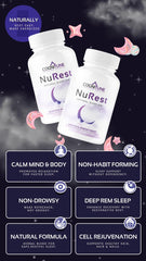 Natural herbs used in CogniTune: valerian, chamomile, lemon balm