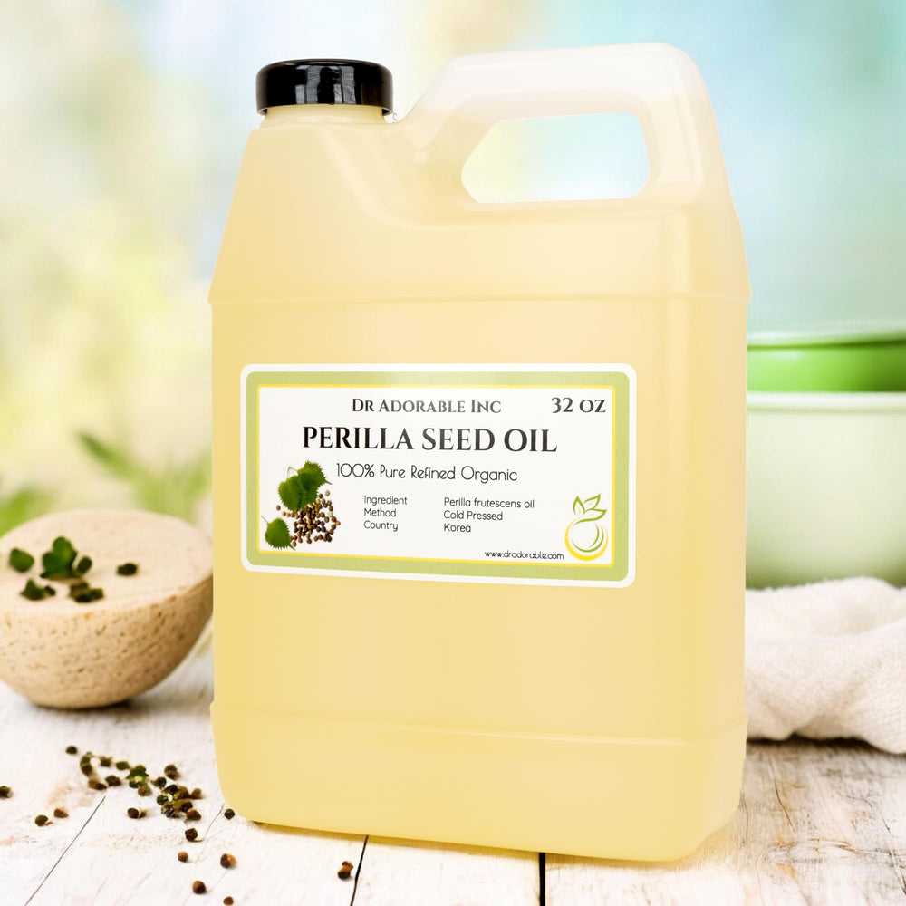 Cold-pressed extraction process of Perilla seed oil