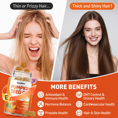 Close-up of cold-pressed pumpkin seed oil bottle