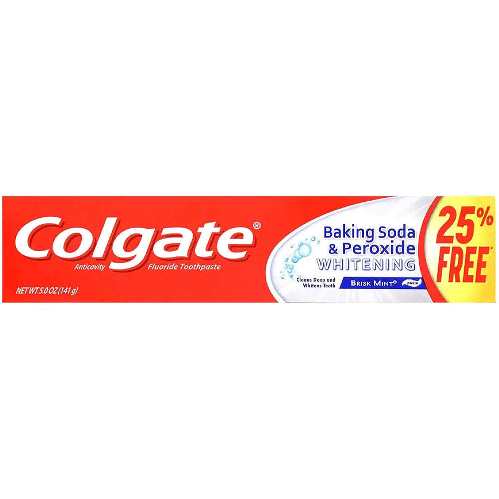 Colgate Brisk Mint Whitening Toothpaste 5 oz tube
