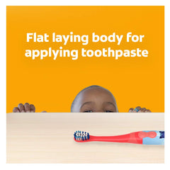 Toothbrush with toothpaste and PJ Masks theme
