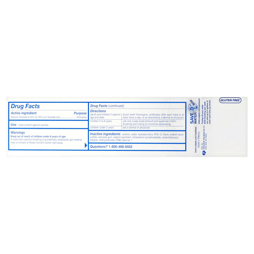 Graphic showing odor-neutralizing technology on Colgate Max Fresh Knockout packaging