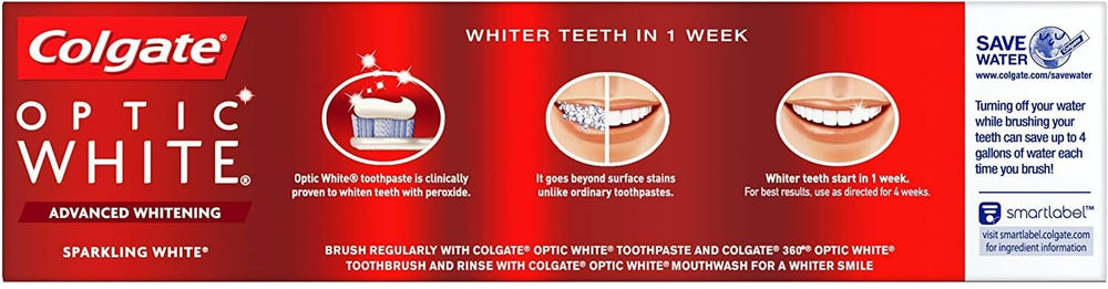 Close-up image of 2% Hydrogen Peroxide whitening formula