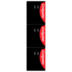 Product packaging box for Colgate Optic White with Charcoal toothpaste
