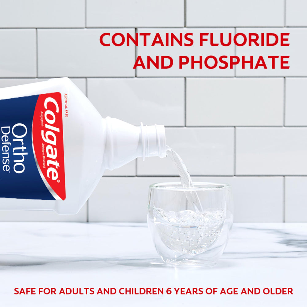 Ingredients: fluoride and phosphate formula
