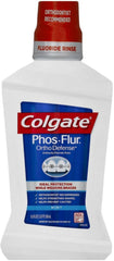 Colgate Phos-Flur Anti-Cavity Fluoride Rinse Mint 16 oz Bottle Pack of 6