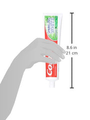 Colgate Sparkling White Mint toothpaste with 6 pack branding