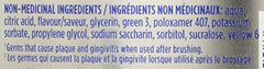Close-up of Colgate Total Pro-Shield label