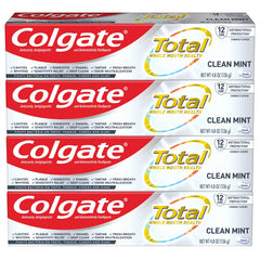 Hero image of Colgate Total Clean Mint toothpaste 4-pack