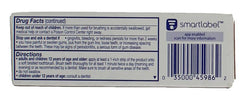 Back view of Colgate Total Clean Mint travel size toothpaste pack