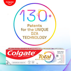 Colgate Total helps prevent tartar, gingivitis and sensitivity