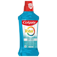 CPC active ingredient detail on Colgate Total Gum Health Mouthwash label