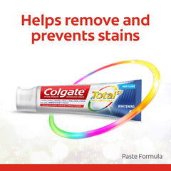 Colgate Total Whitening Toothpaste 3-pack packaging
